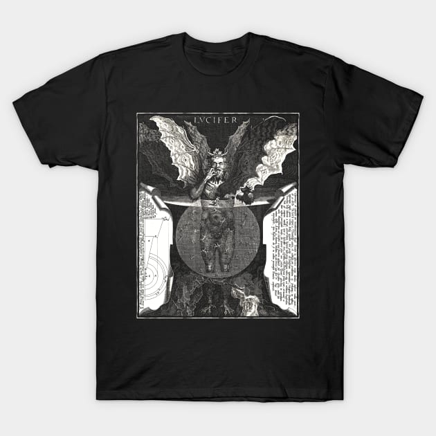 Cornelis Galle I, “Lucifer” (c. 1595) T-Shirt by TORVENIUS